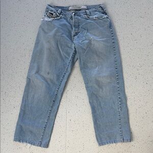 Diesel Relaxed Fit Light Blue Jeans Size 34 1990’s Vintage